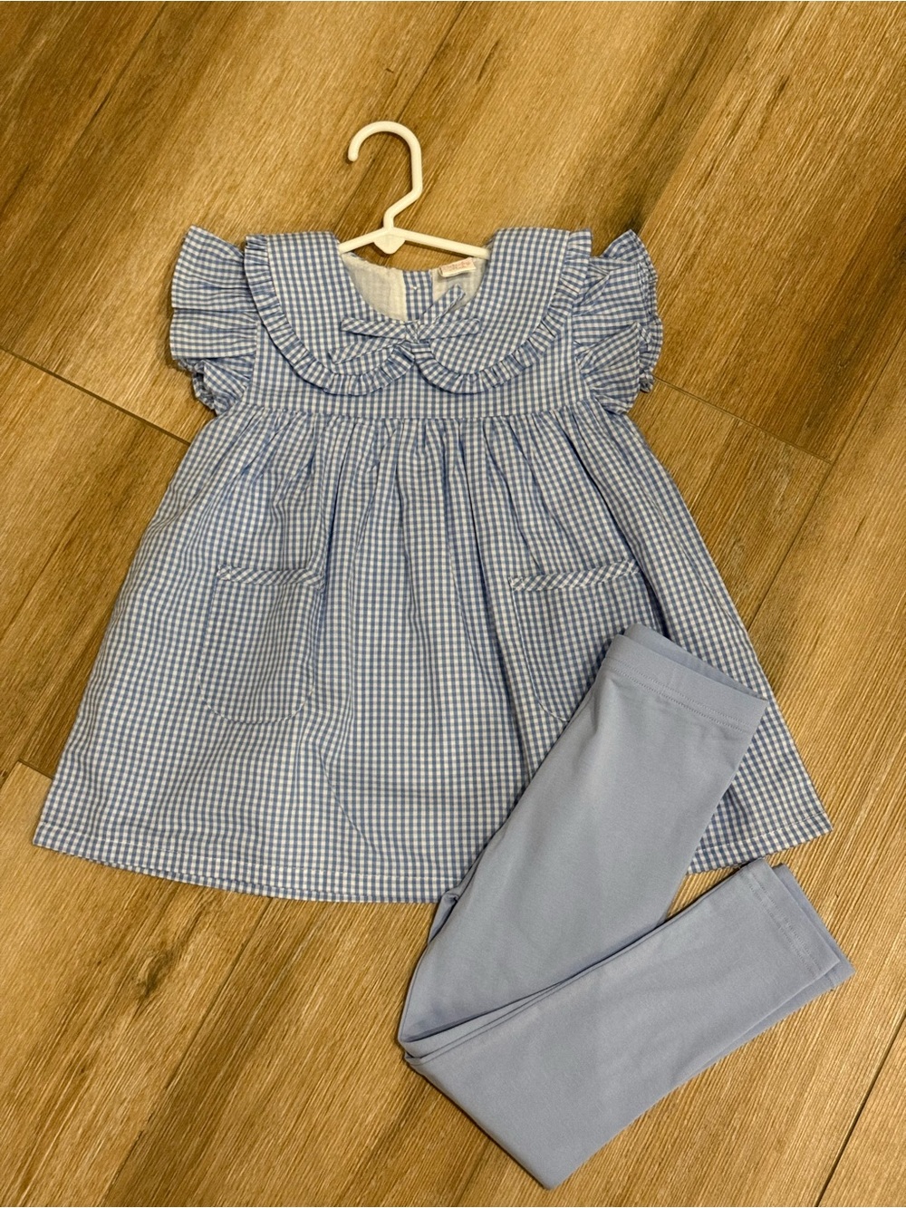 Blue Gingham Outfit from Stitchy Fish